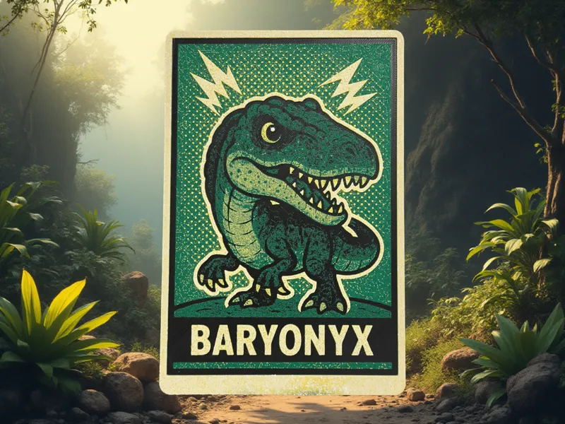 Cute Baryonyx - AMS - EASY TO PRINT - NO SUPPORTS