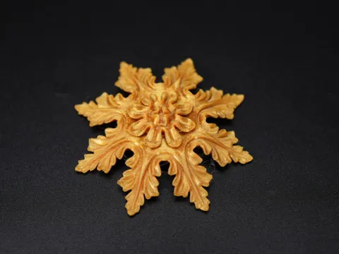 Letrero o emblema decorativo: Classic Acanthus Rosette Wall Decor – Ornamental — referencia de MakerWorld