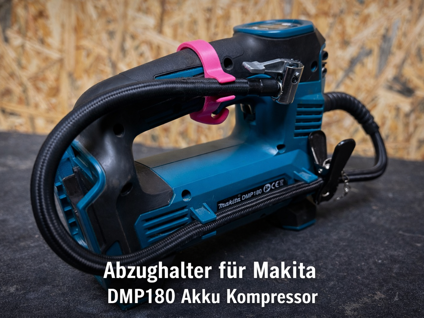 Abzughalter für Makita DMP180 Akku-Kompressor