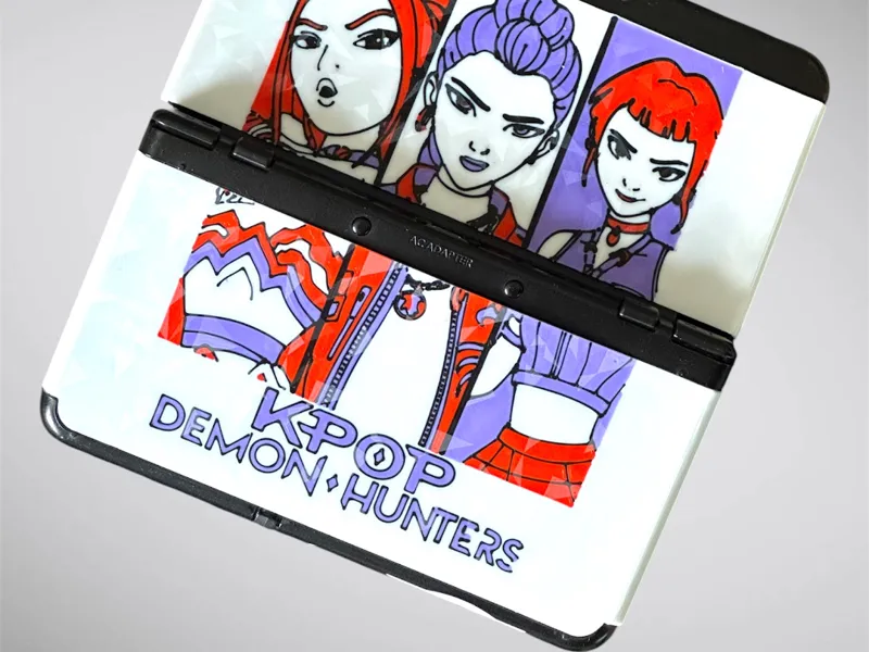 New 3DS Cover Plates : Music : Kpop Demon Hunters
