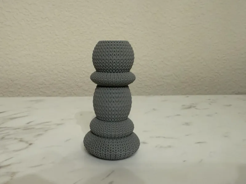 Knitted Chess Pawn
