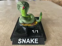 Jeton Serpent 3D pour Magic — photo 2