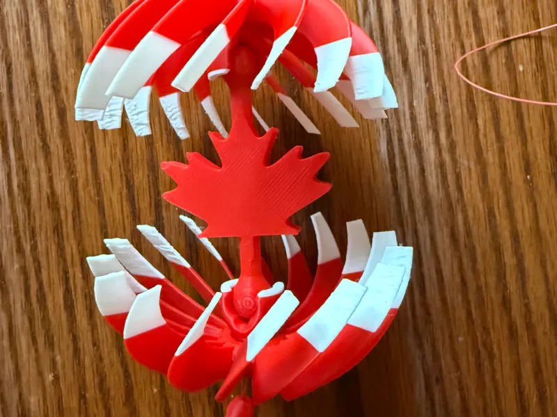 Spinning Leaf Wind Sculpture