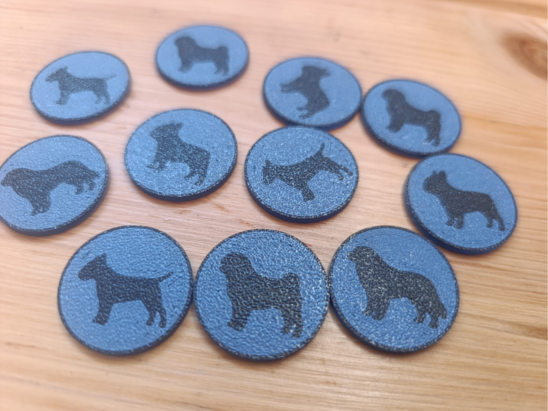 Shopping cart coins doggies