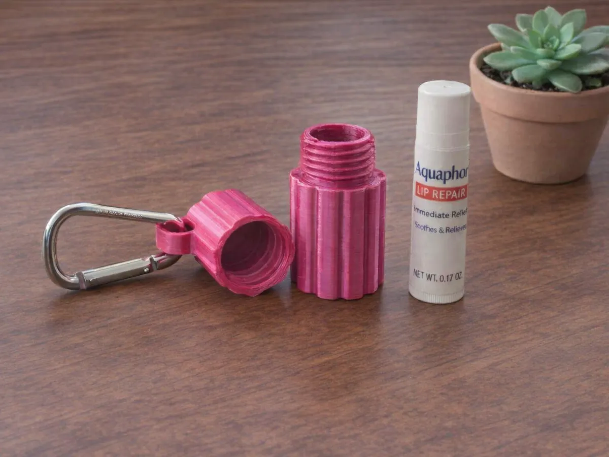 chapstick holder - Free 3D Print Model - MakerWorld