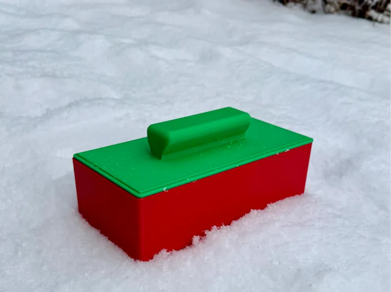 Snow Brick Press – 3 Parts Mold (Brick Size)