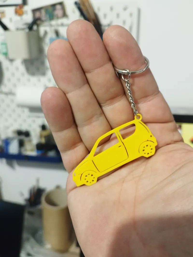 Fiat Seicento llavero / keyring Fiat 600 1998