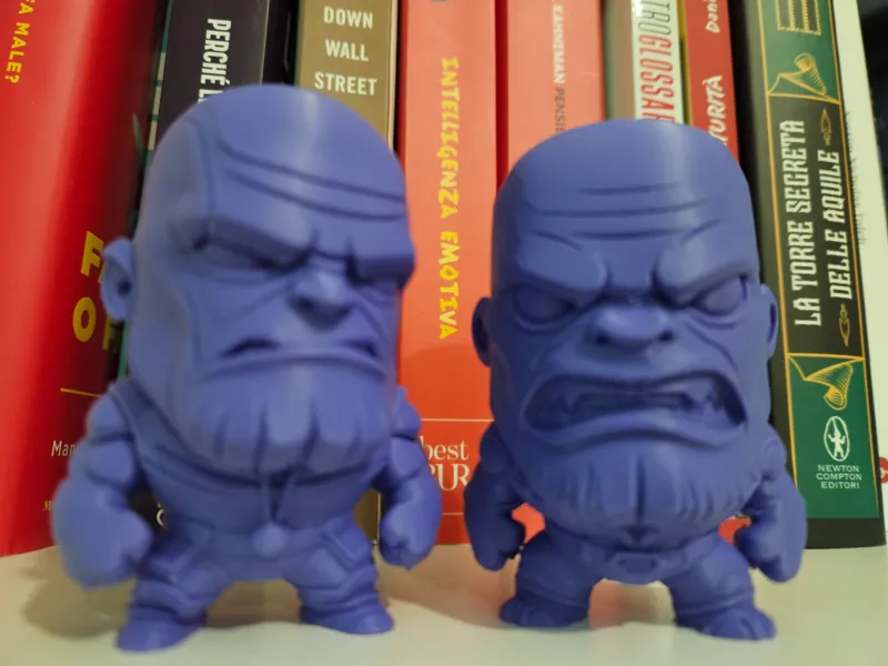 Stylized Chibi Thanos - Miniature Collectible
