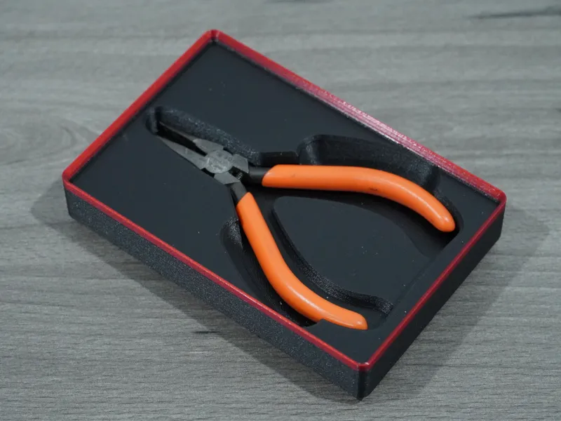Fujiya Precision Long Nose Pliers Gridfinity Tray