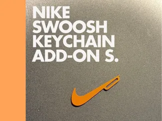 NIKE SWOOSH KEYCHAIN ADD-ON S