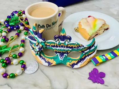 Mardi Gras Masquerade Mask