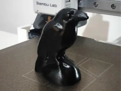 Crow Sculpture