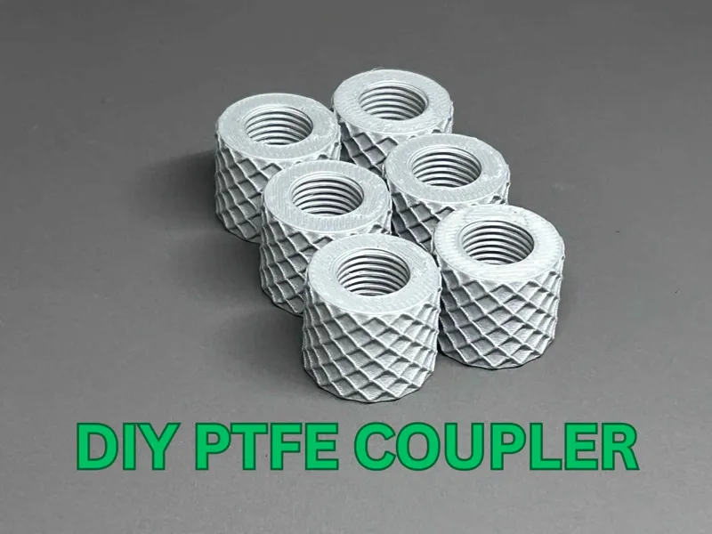 Textured Barrel Connector for PC4-M10 COUPLER