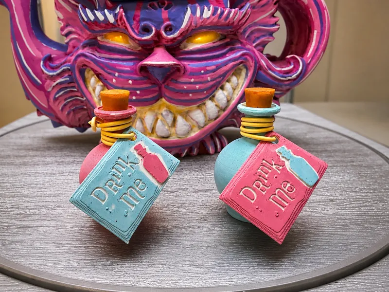 Drink Me Potion Bottles – Wonderland Fantasy Decor