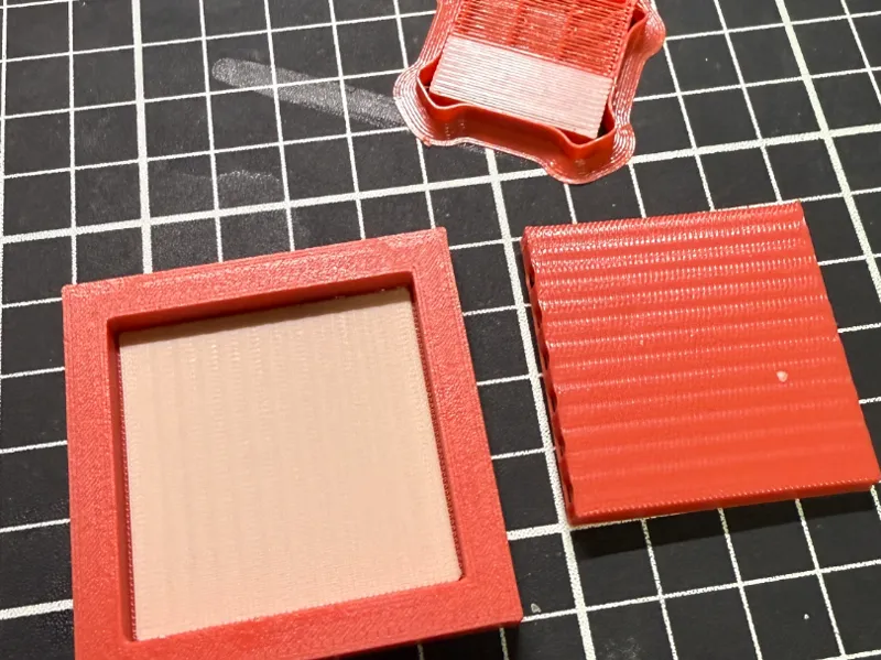 PETG Print PLA Support Interface Test using AMS