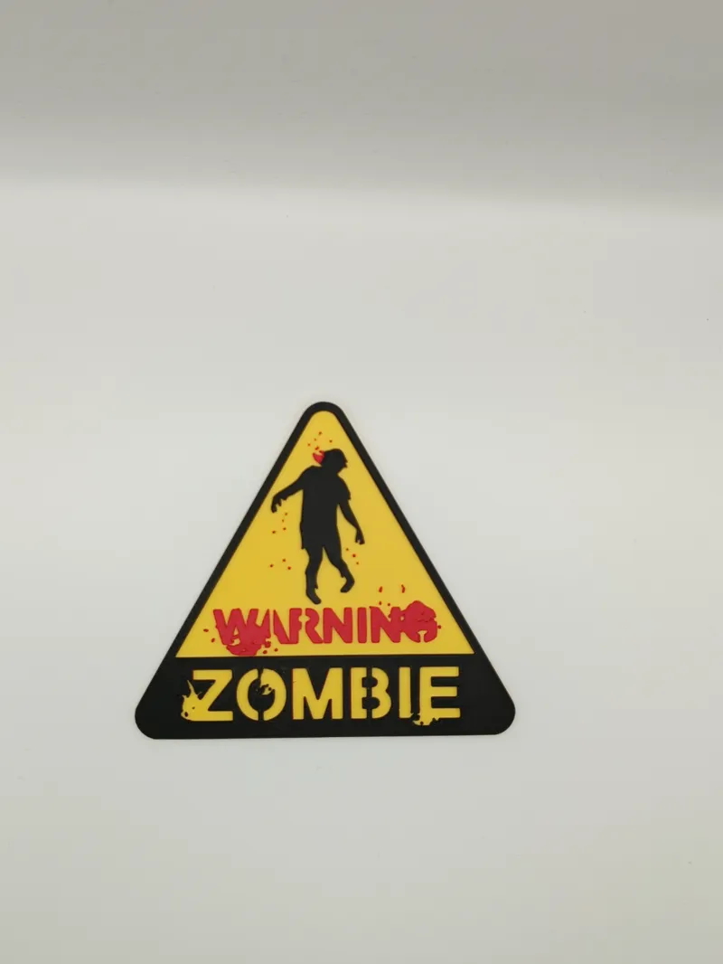 Warning Zombie 142x125 241x213