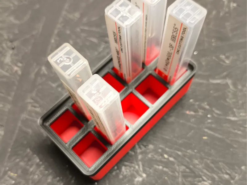 Gridfinity small router bit holder