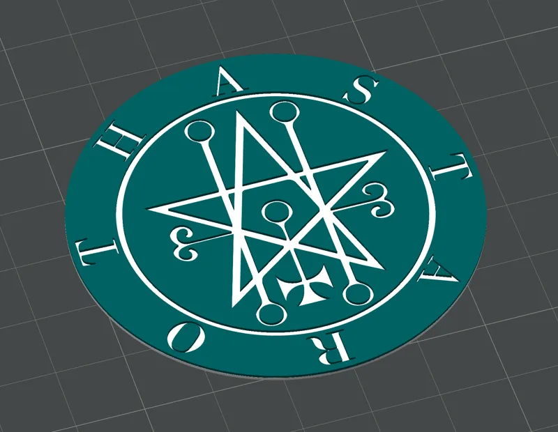 Astaroth Fan Badge