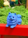 Lying Samoyed - Multi-color