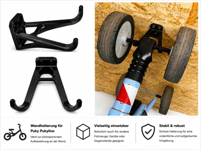 Balance Bike Wall Mount