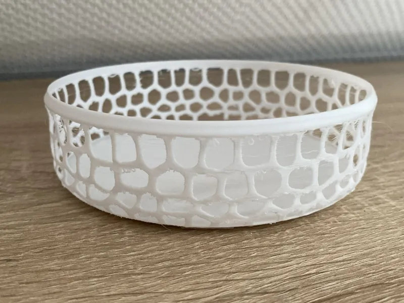 Voronoi Schale als Aufbewahrung