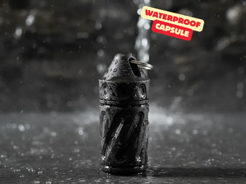 WATERPROOF KEY CAPSULE / KEY RING ACCESSORIES