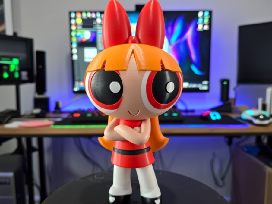 Blossom The PowerPuffGirls Princess (AMS Ready)s