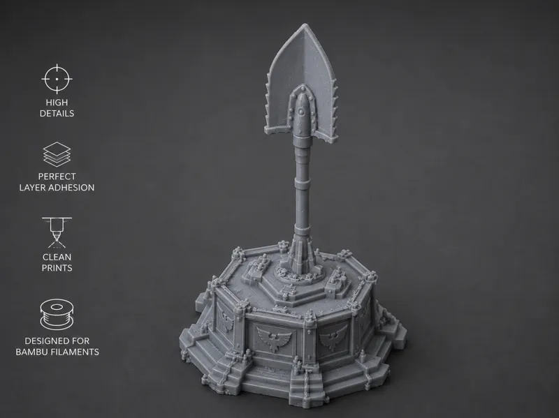 Siege Shovel Shrine, Wargaming Terrain Death Korps