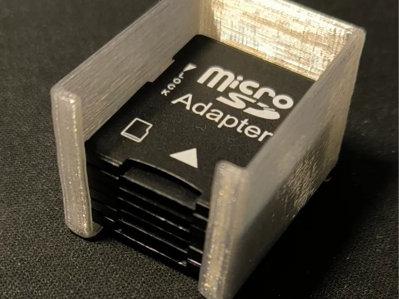 10x SD card / adapter holder