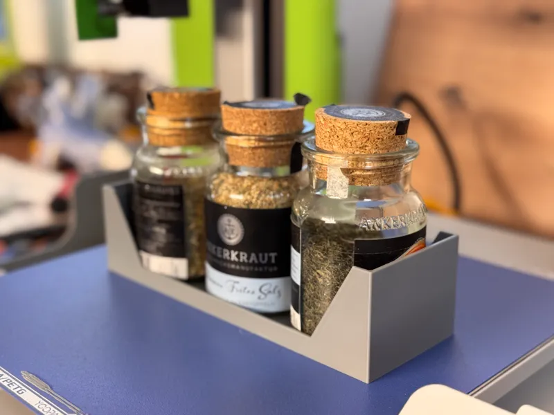Spice tray for 3 Ankerkraut spice jars