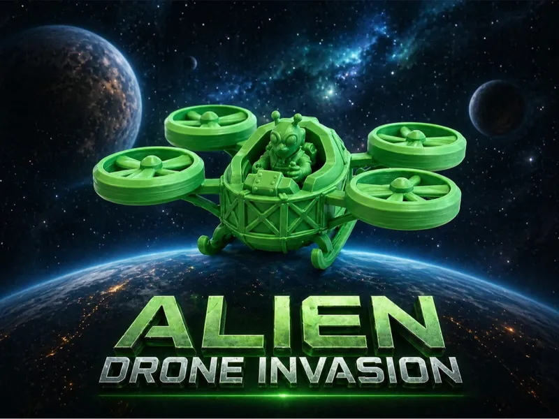Alien Drone Invasion