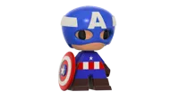 Figurine Captain America style anime — photo 1