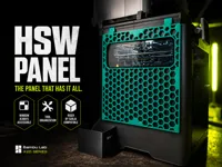 HSW Panel For X2D with window - Sanja 3D riser