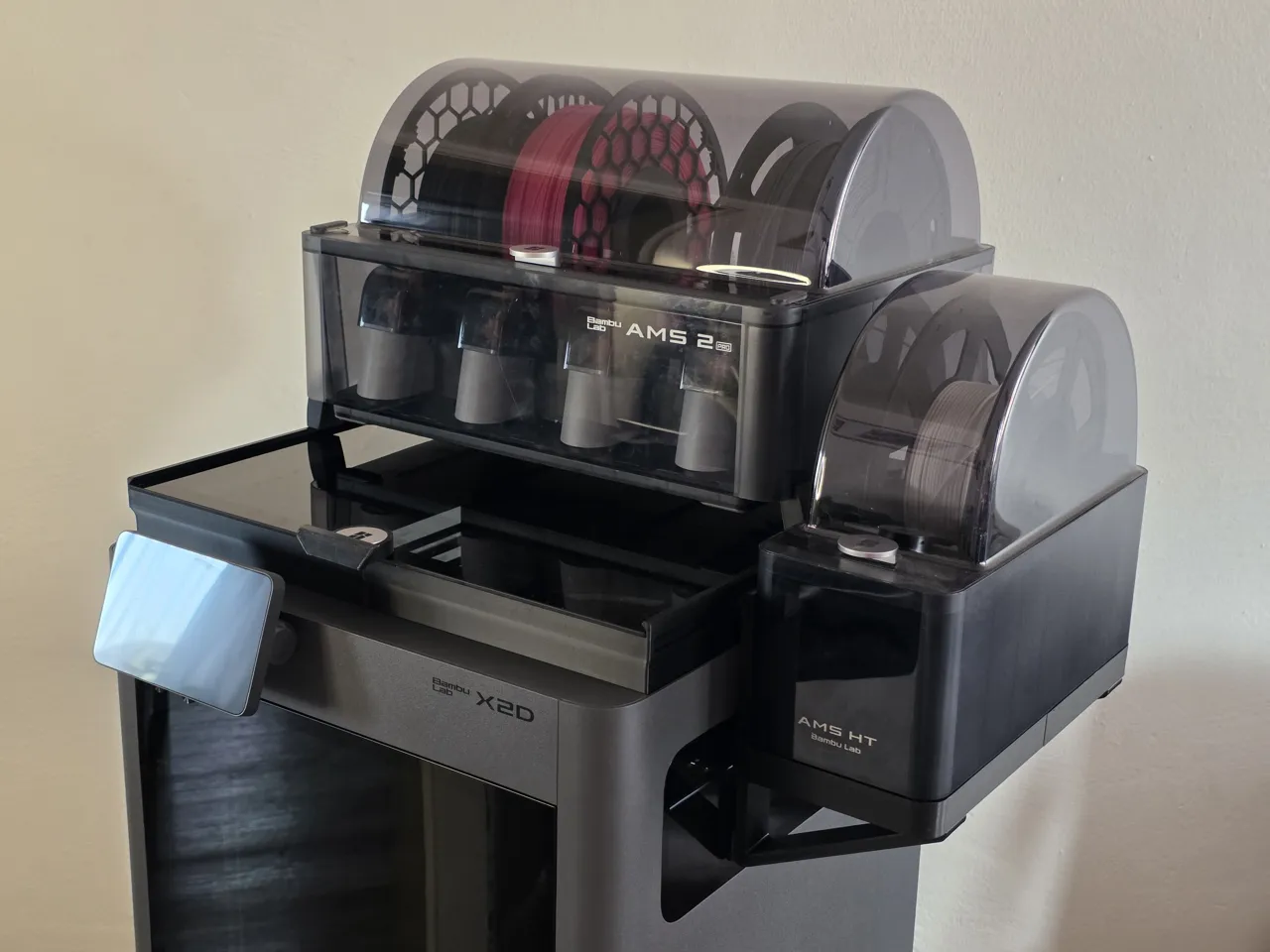 X2D / P2S Riser - AMS Flipper V2 view 3