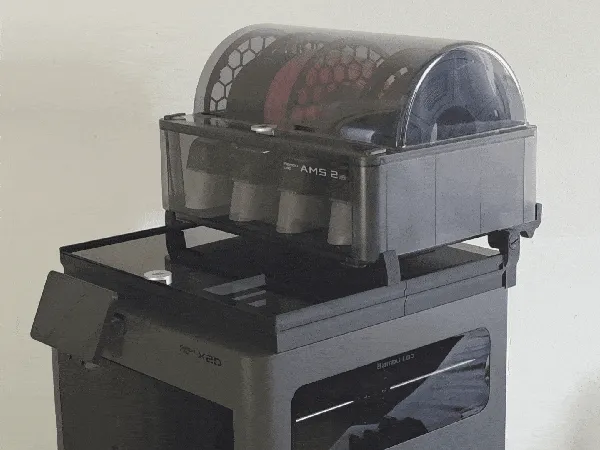 X2D / P2S Riser - AMS Flipper V2