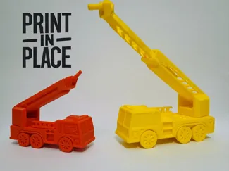 Print In Place Firetruck