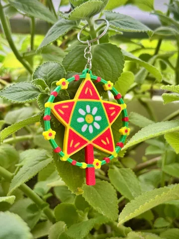 Llavero: Vietnamese Star Lantern Keychain (for Mid-Autumn) — vista de referencia 3