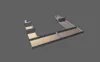 Narrower Left (for narrow purge bin) 0.2mm layer