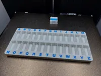 Letter Punch komplett 2-farbig-0.2mm layer, 3 walls, 15% inf
