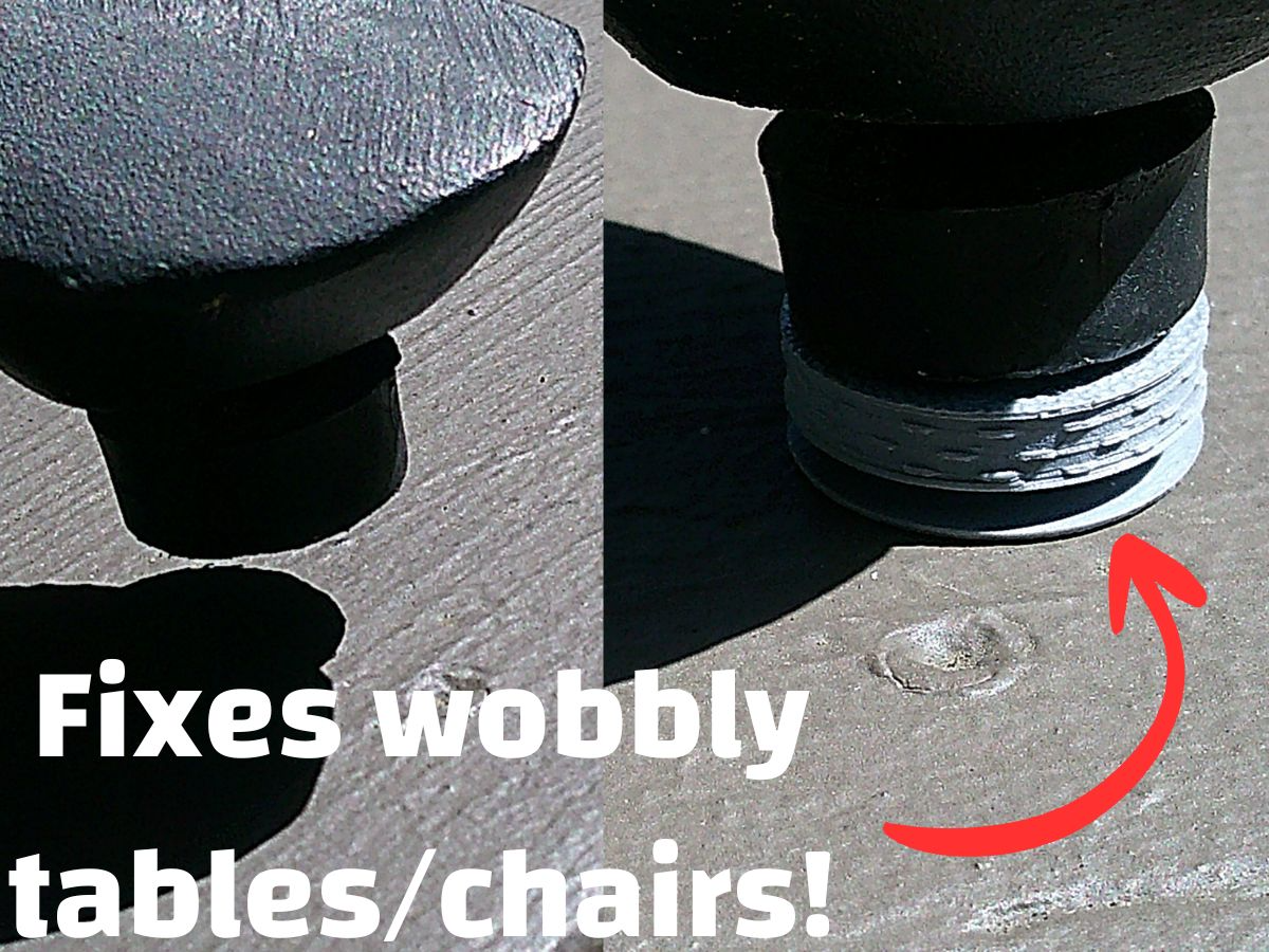 Adjustable Furniture Leg Leveler Cap V3