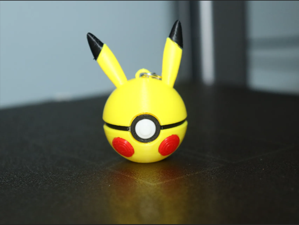 Miniatura 11 do modelo 3D #0025 - Pikachu Ball