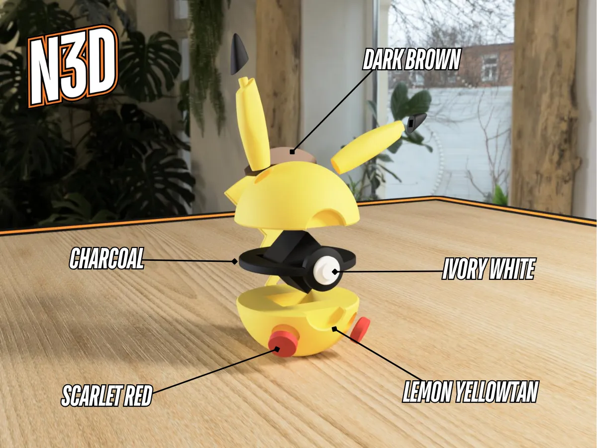 #0025 - Pikachu Ball view 2