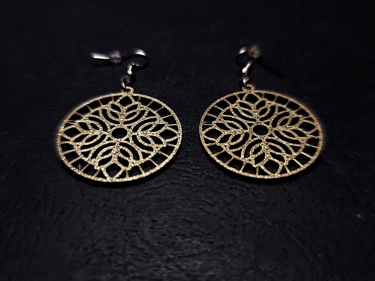 Radiant Mandala Earrings view 2