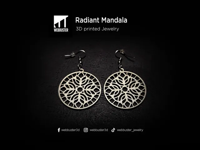 Radiant Mandala Earrings
