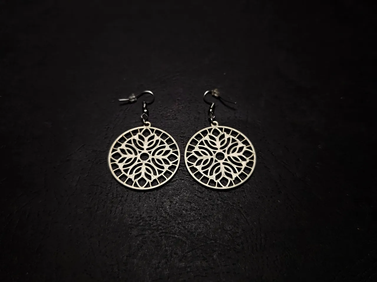Radiant Mandala Earrings view 3
