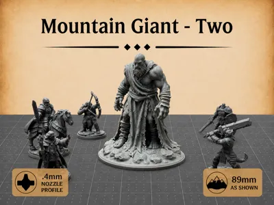 Mountain Giant - Classic D&D Monster