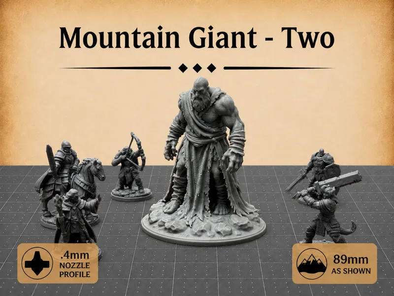 Mountain Giant - Classic D&D Monster