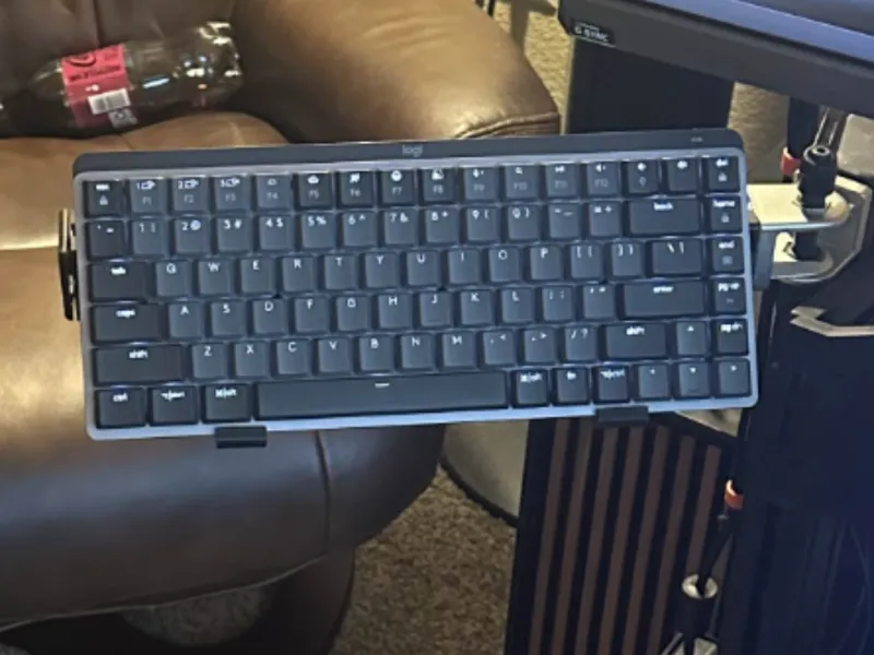 Keyboard Mount Aluminum Profile
