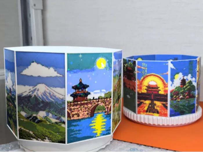 Eight Views of Yanjing [Color Layering Design]