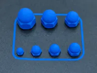 IMPERIAL Hex Cap Nut ready to use (7 different sizes)